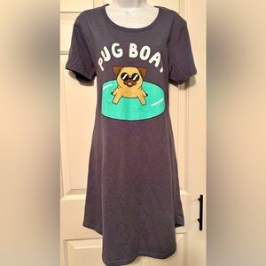 Size large Pug sleep shirt